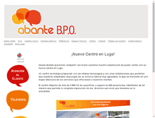 Tablet Screenshot of abante.es